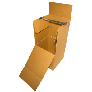 Location Carton Penderie « Complet », Carton penderie N° 6 + Tringle aluminium, 30 jours